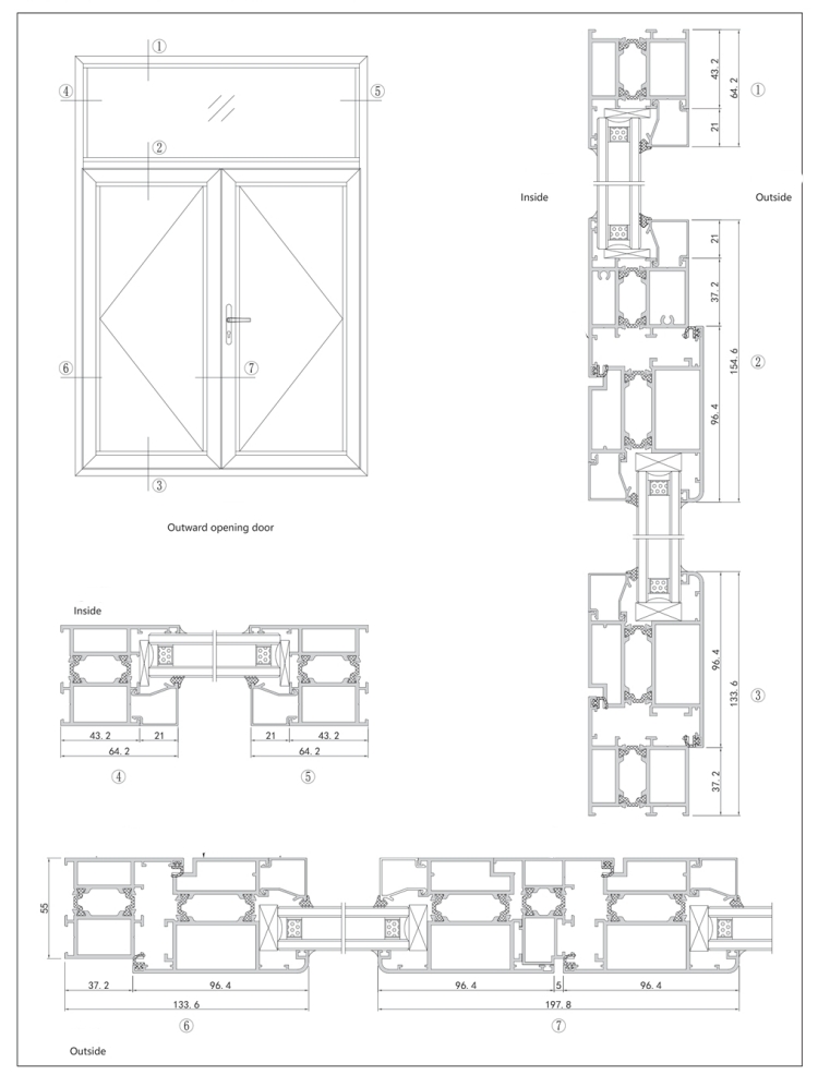 casement windows design