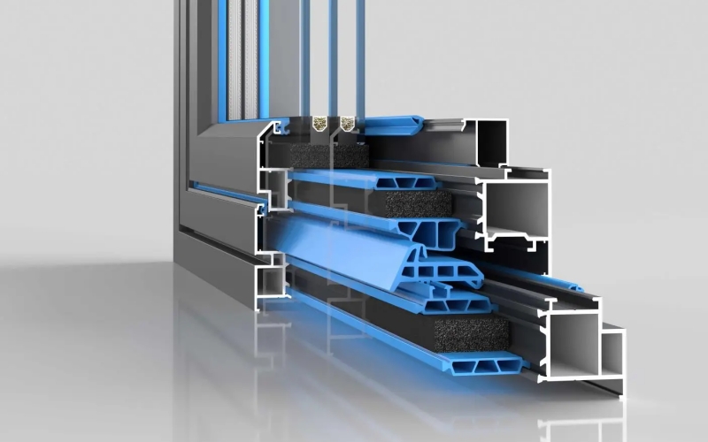 thermal break aluminum window and door
